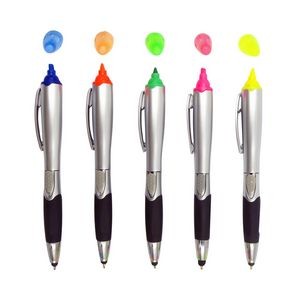 2 Side Highlighter Pen With Stylus 11