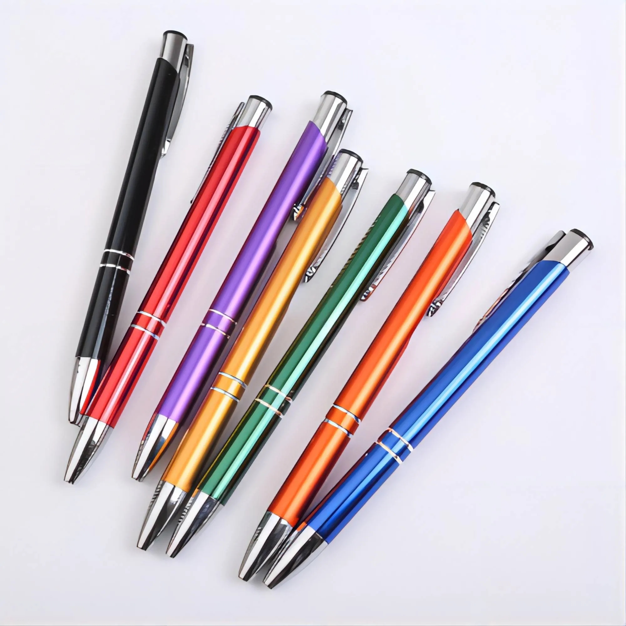 Metal Press Ballpoint Pen MOQ 100PCS 3
