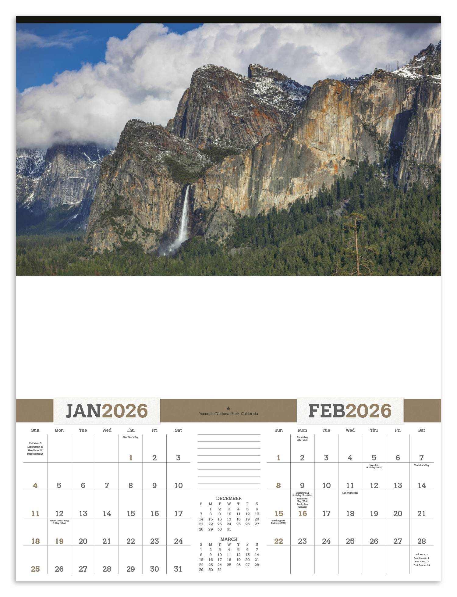 Triumph® Calendars American Splendor Calendar 5