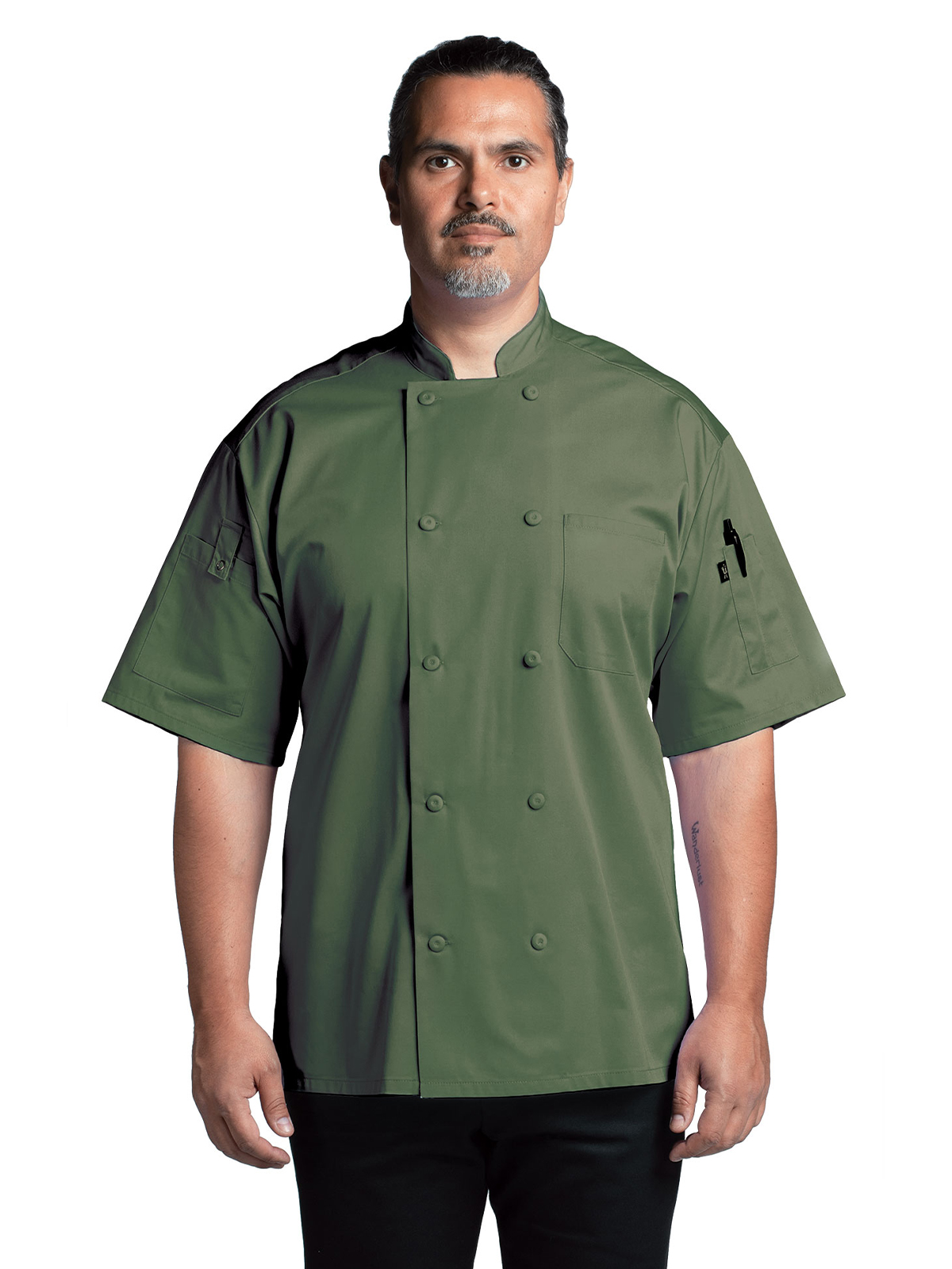 Uncommon Chef Chef Coats - Unisex Reversible Closure Chef Coat 3