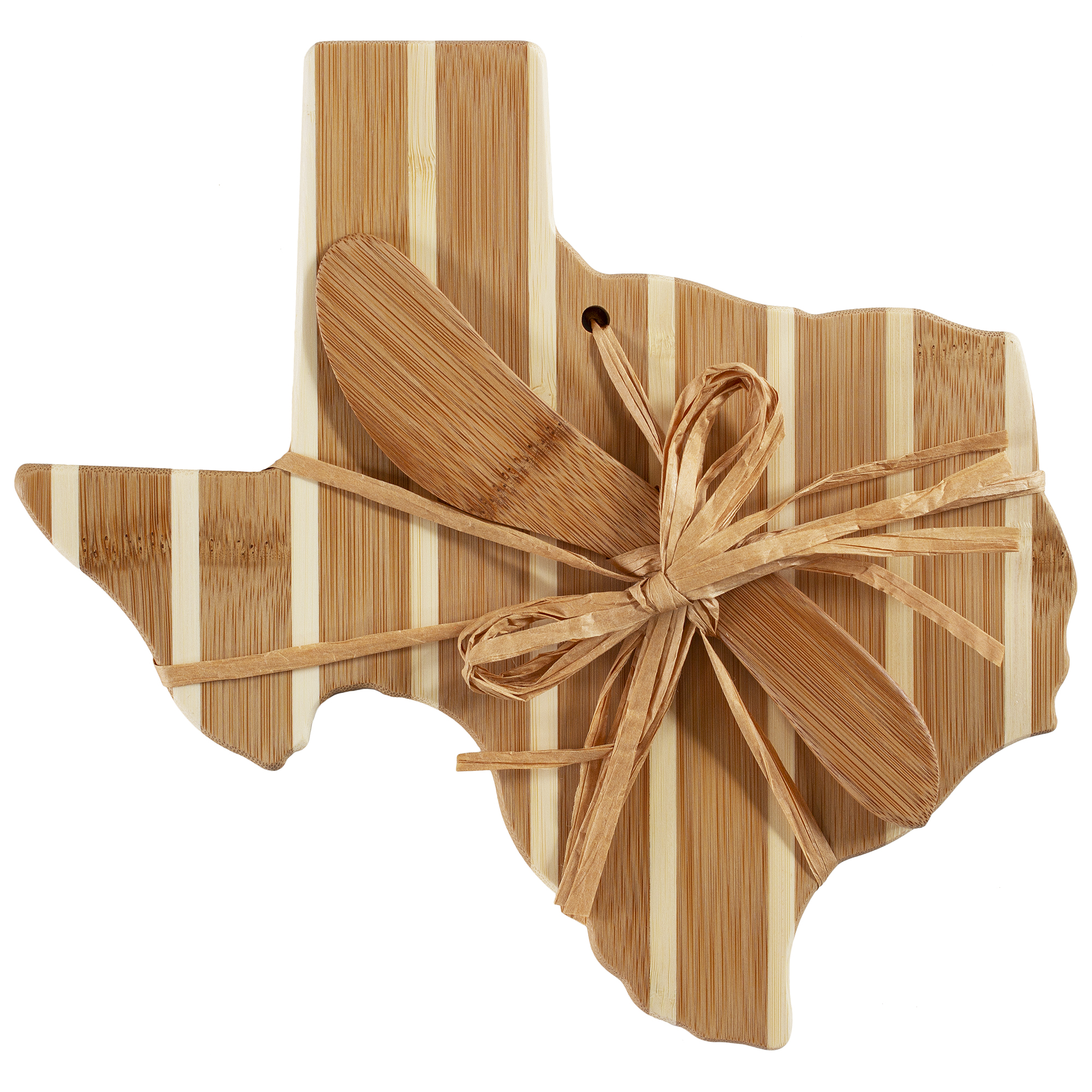 Texas Charcuterie Board with Spreader Knife Gift Set 4