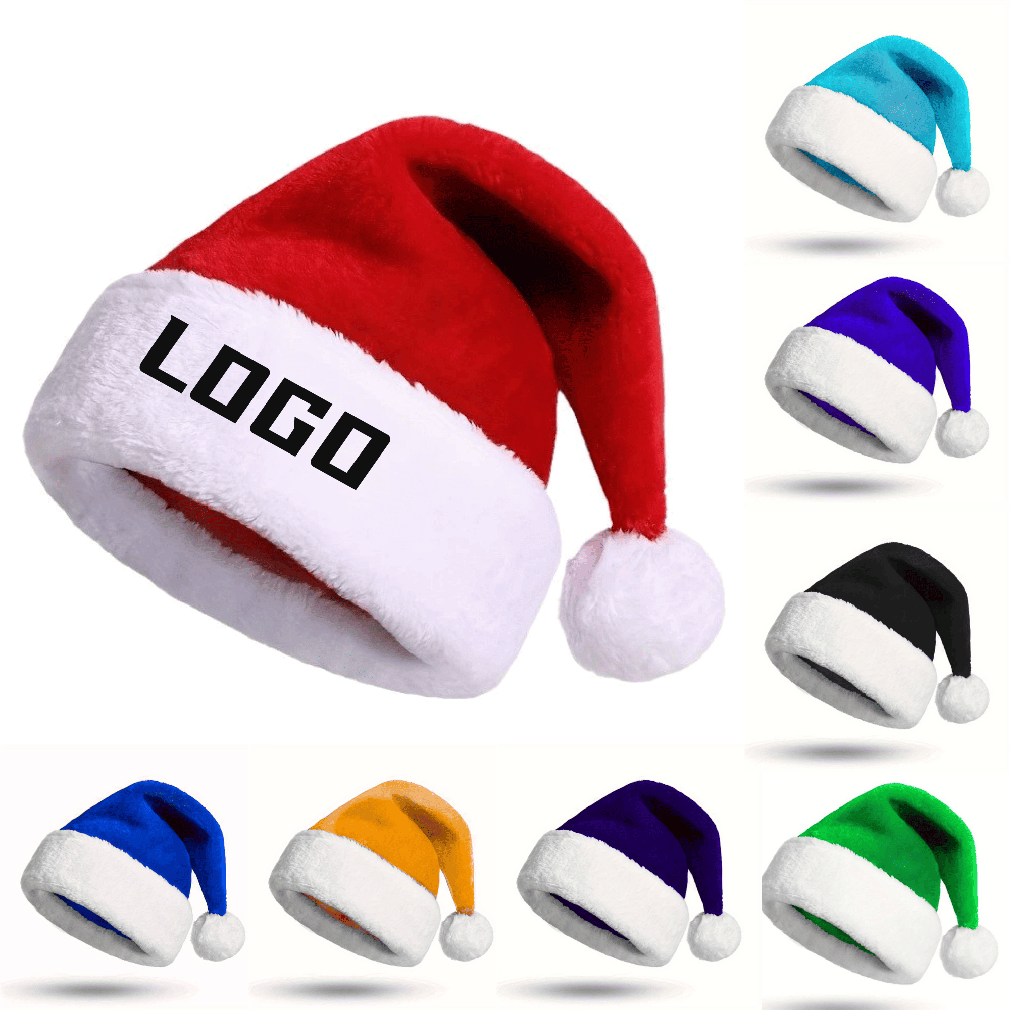 Christmas Event Red And White Pom-Pom Cap 2