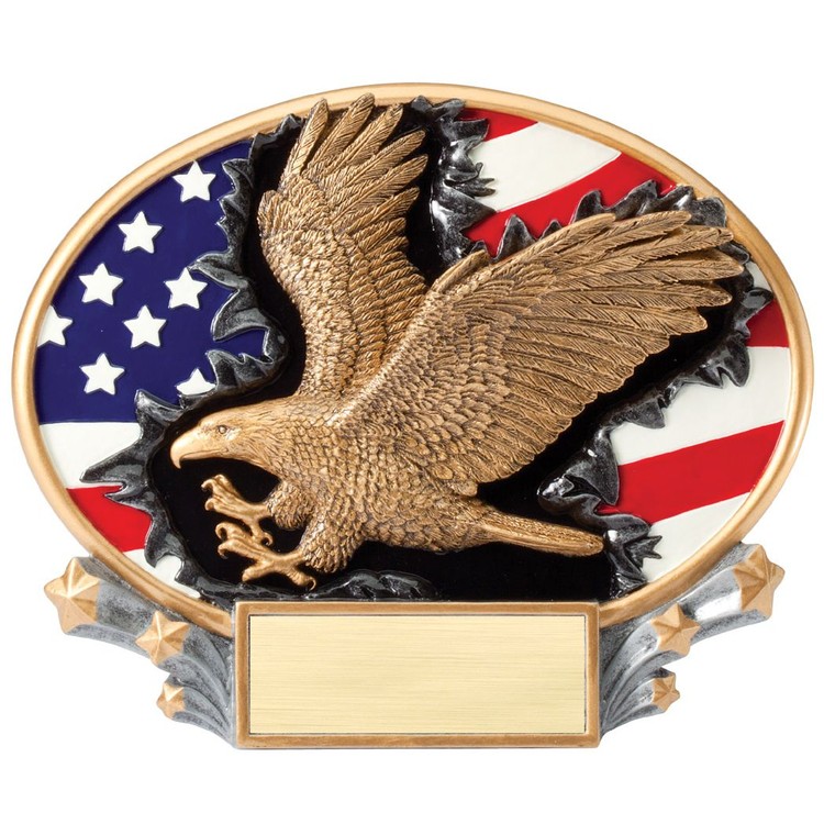 Eagle Xplosion Oval Resin Award 2