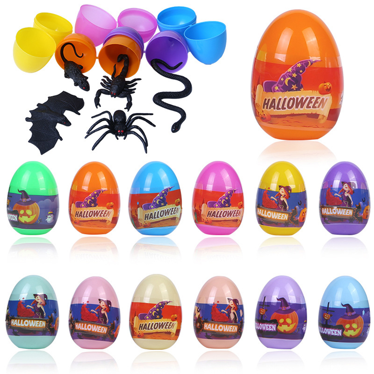 Easter Eggshell Eggs Plastic Opening Decoration 9