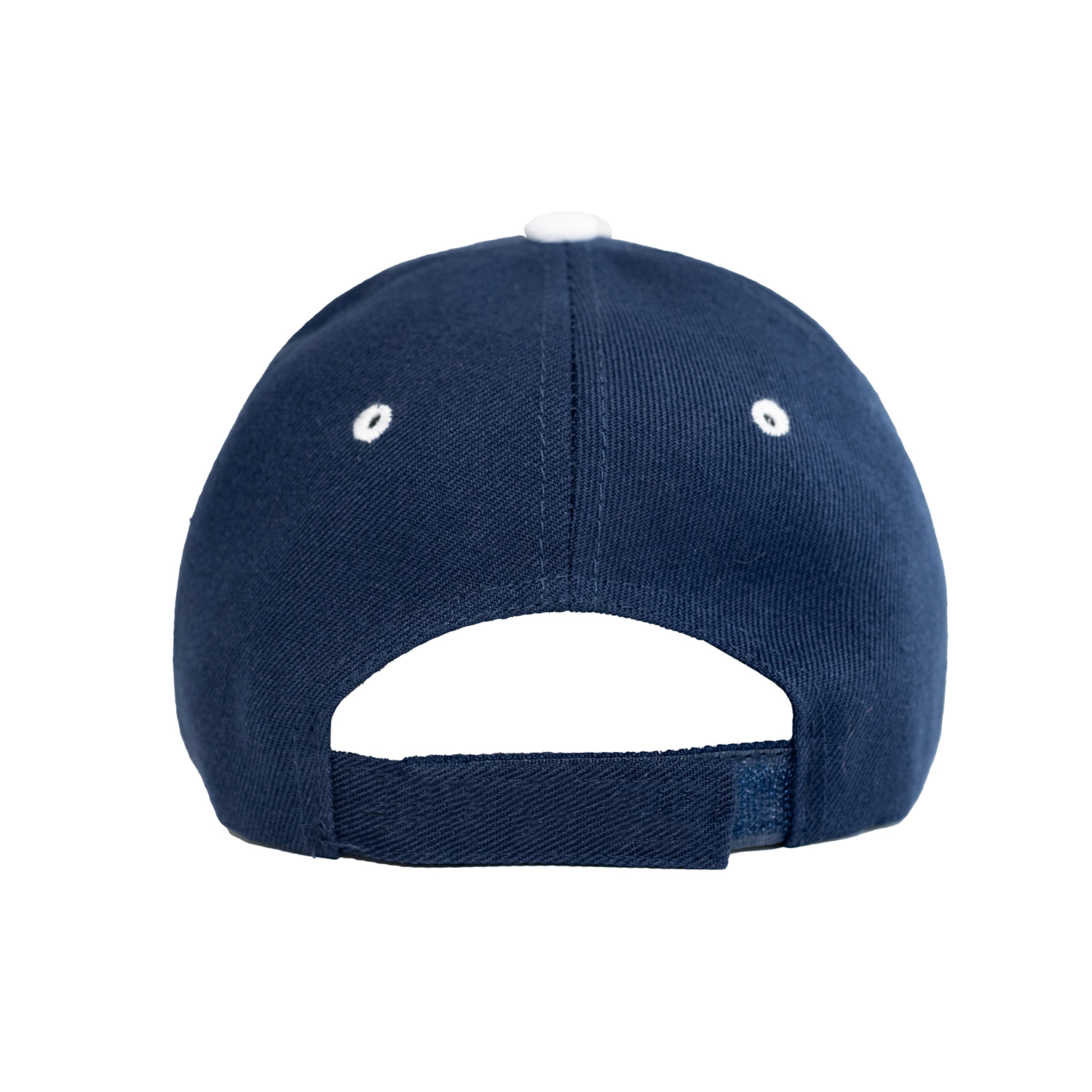 Navy and White Rim Cap 2