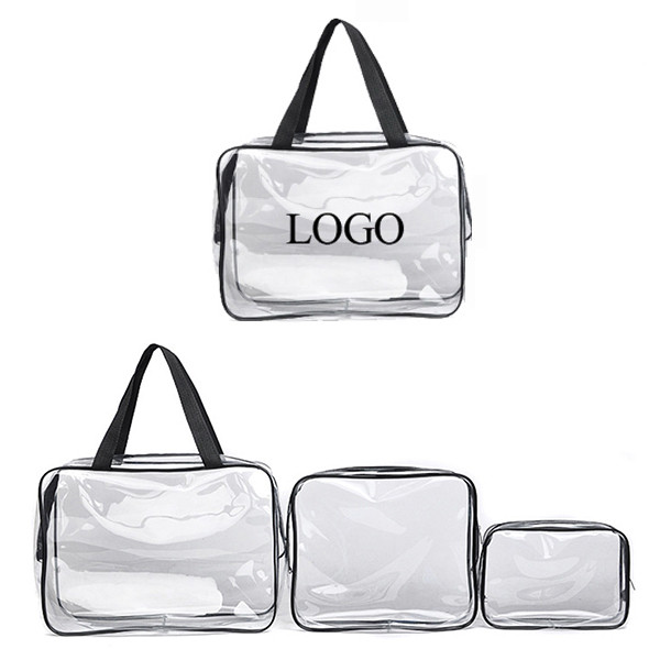 Small PVC Cosmetic Bag W/ Zipper 2