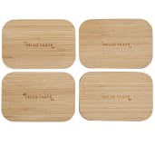 Bamboo Fiber Lunch Box with Cutting Board Lid 162
