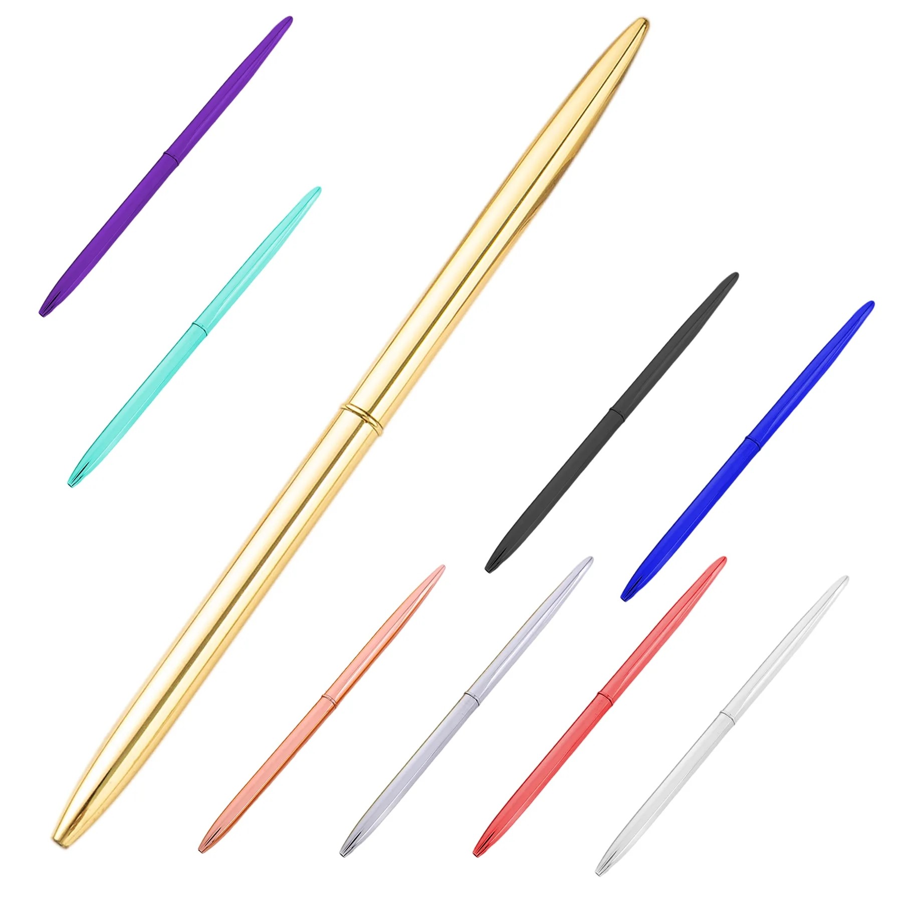 Long Metal Ballpoint Pen 11