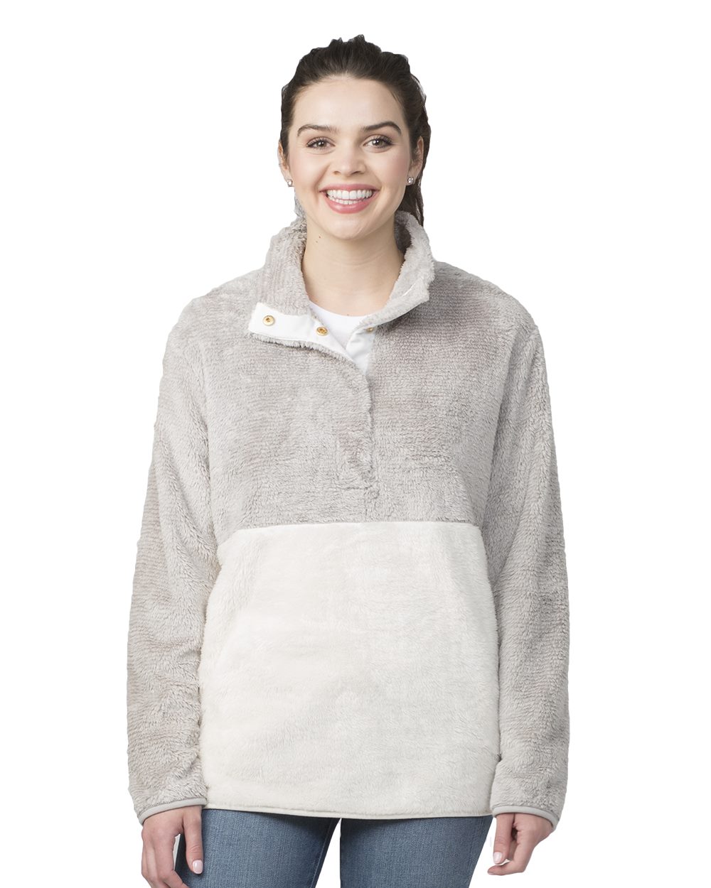 Fuzzy Fleece Pullover