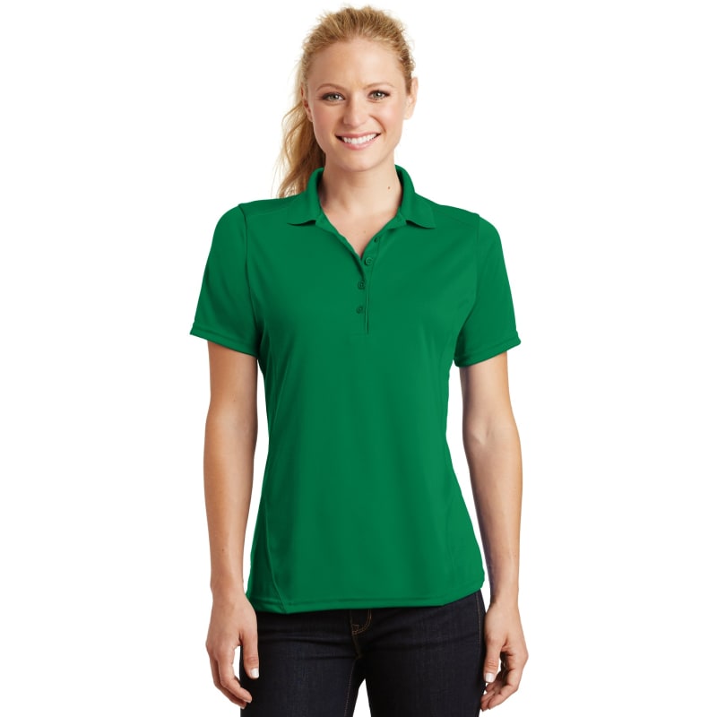 Sport-Tek Women's Dry Zone Raglan Accent Polo. 7
