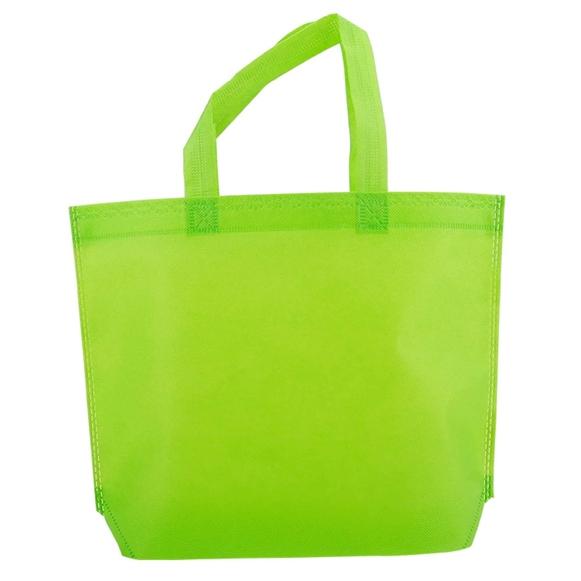 Medium-sized Custom Non-woven Grocery Tote Bag 1