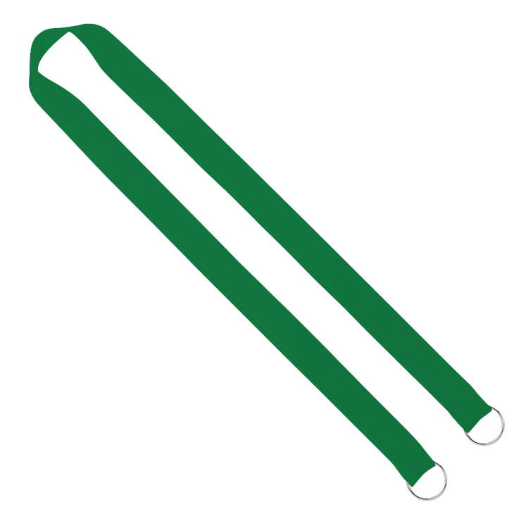 1" Screen Printed Lanyard with Double Clips 11