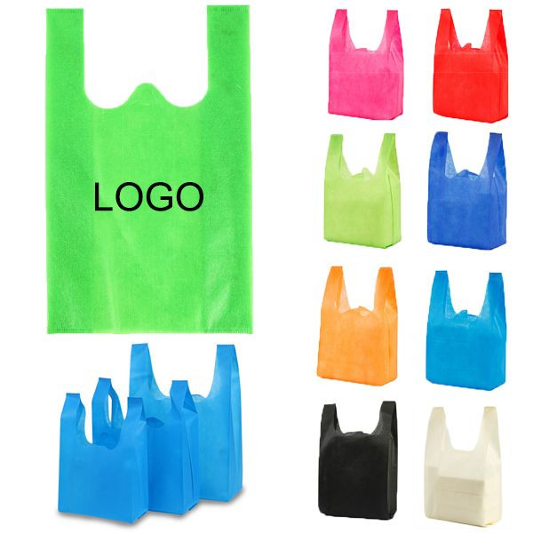 Small Non-Woven Vest-style Tote Bag 1