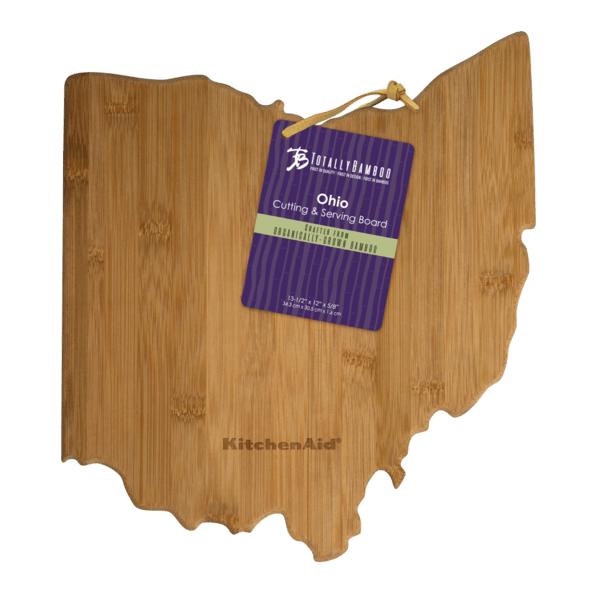 U.S. State Shaped Bamboo Cutting and Serving Boards 300