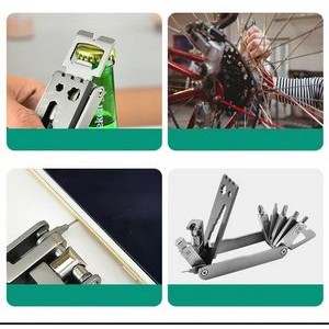Stainless Steel Foldable Bike Repair Multi-Tool 8