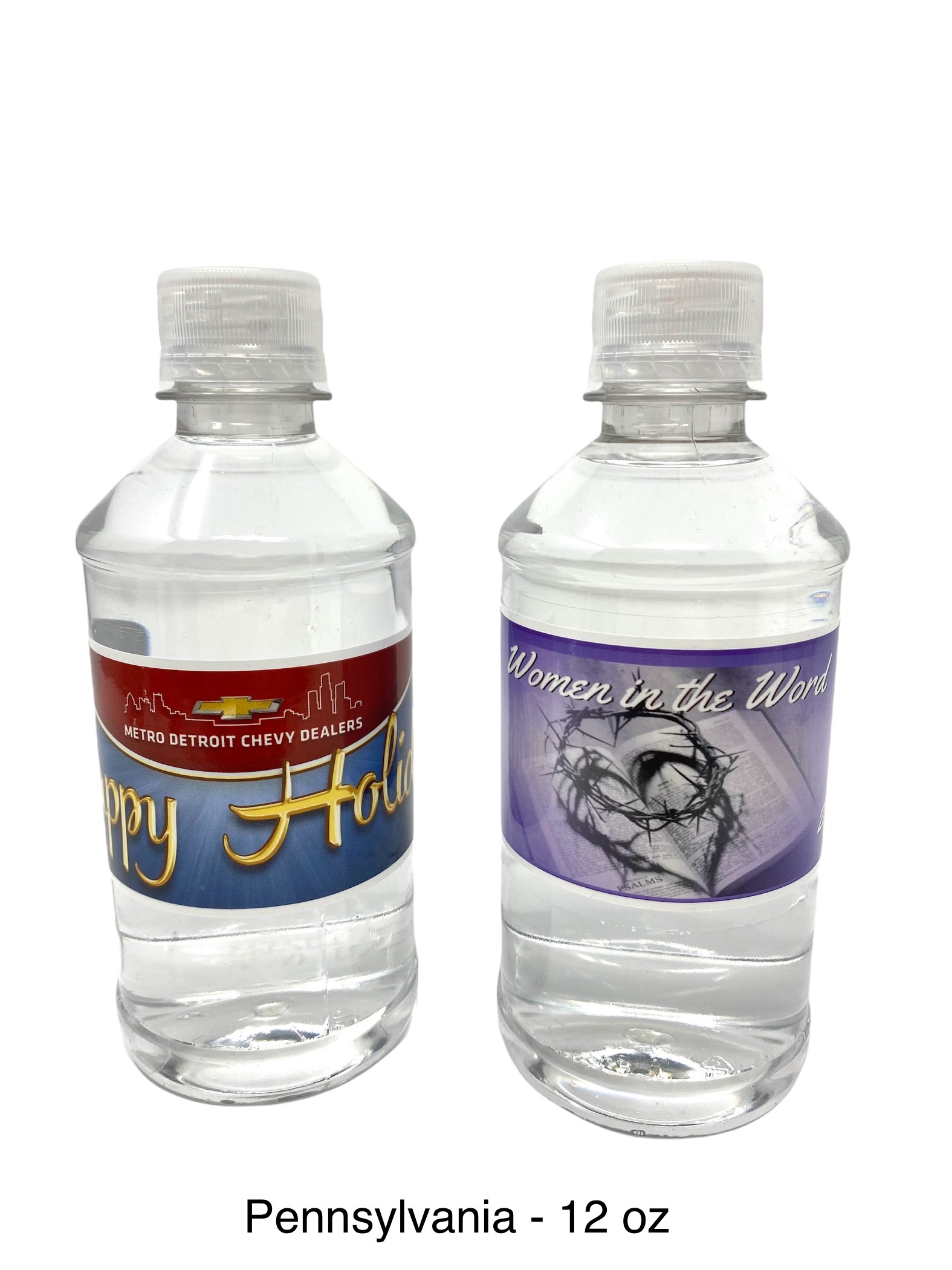 Custom Label 12 oz Bottled Water 4