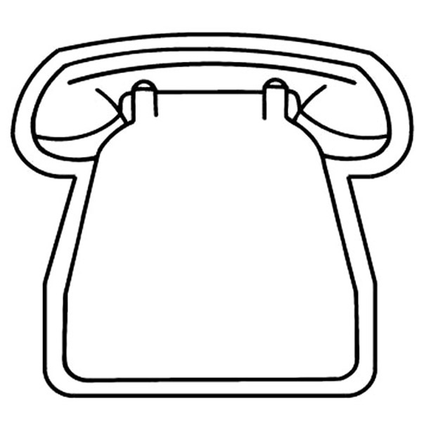 Small Rotary Phone Magnet - Full Color 1