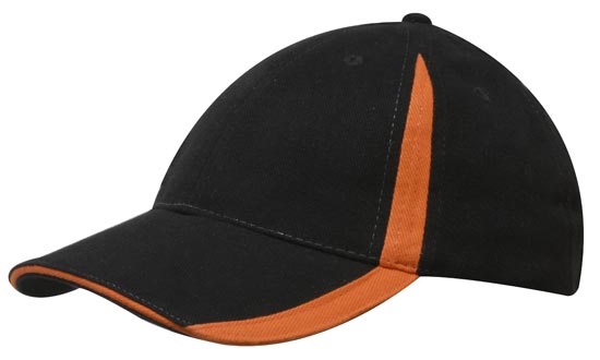 Brushed Heavy Cotton with Inserts on the Peak & Crown 11