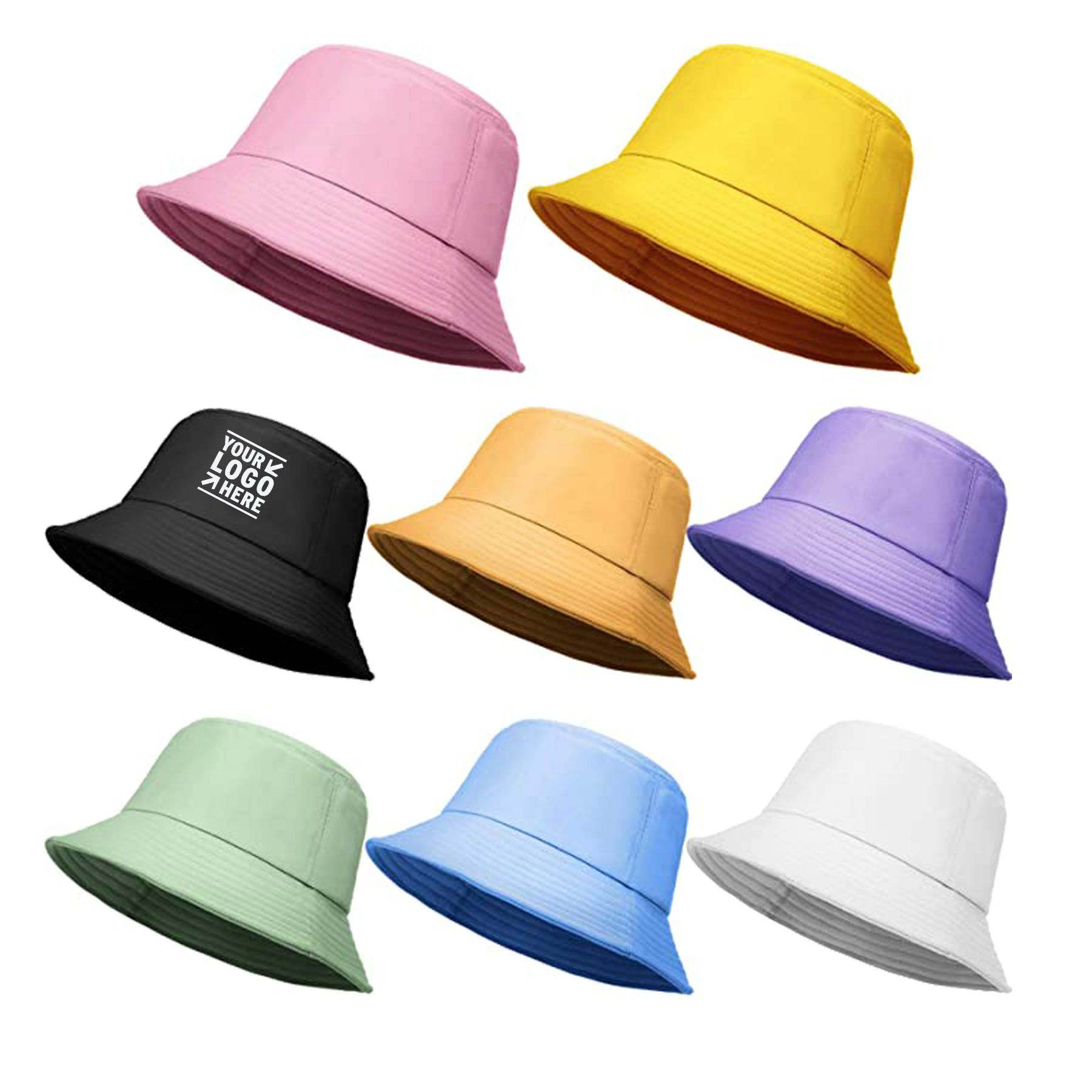 Foldable Cotton Bucket Hat 2