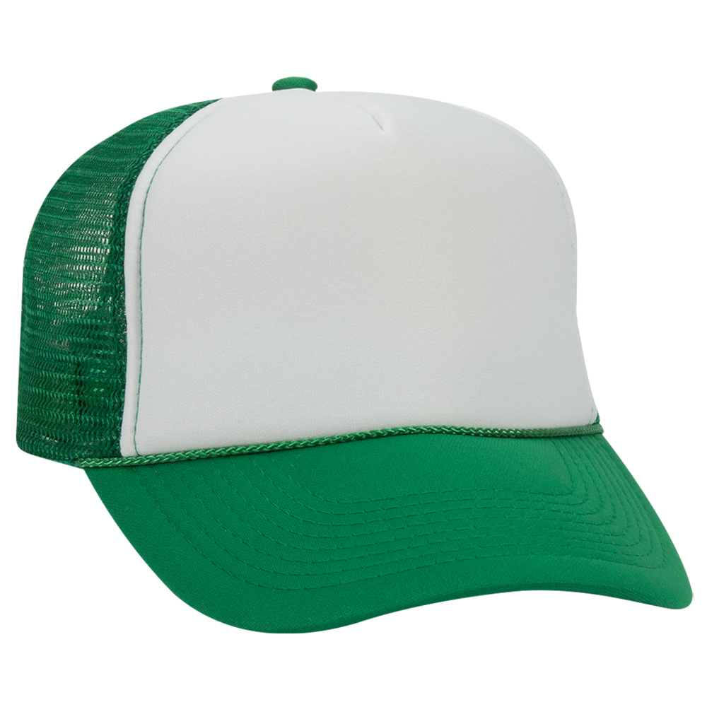 OTTO CAP® 5 Panel Mid Profile Mesh Back Trucker Hat 51