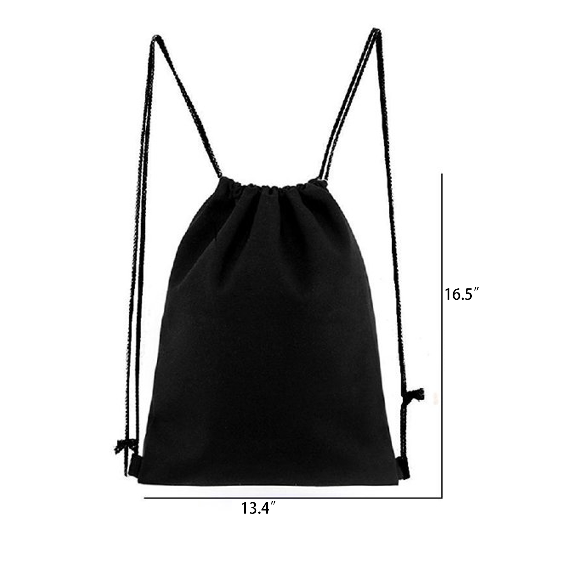 Canvas Drawstring Backpack 2