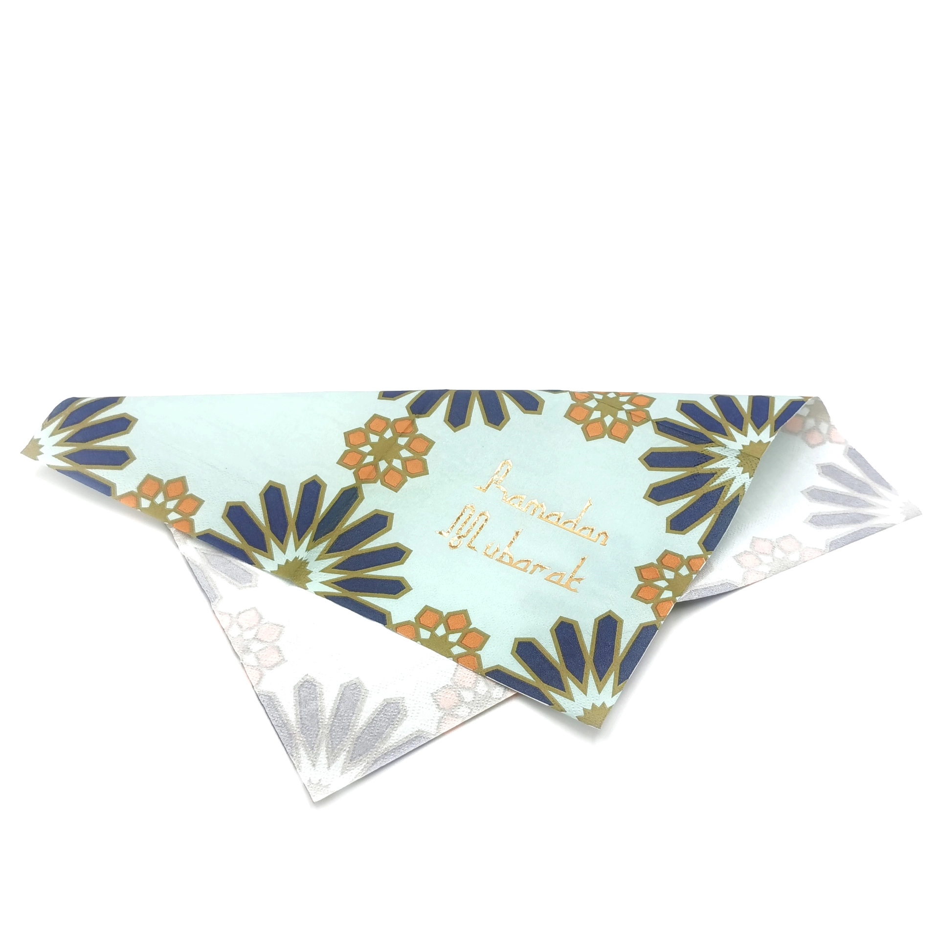 Custom Gold Foil Cocktail Paper Napkins 3