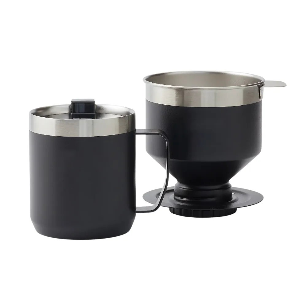 Pour Over Coffee Maker & Mug Set 3