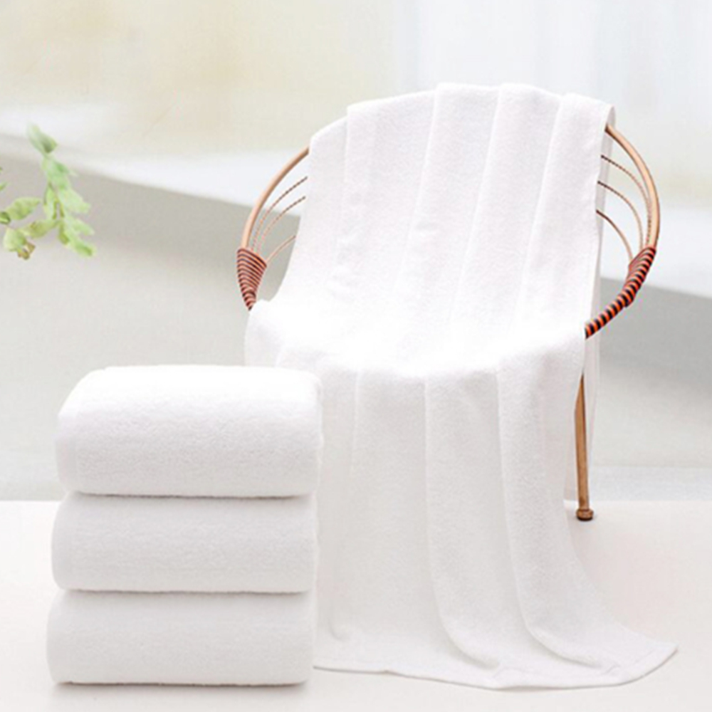 350G Salon Resort White Cotton Bath Towel 3