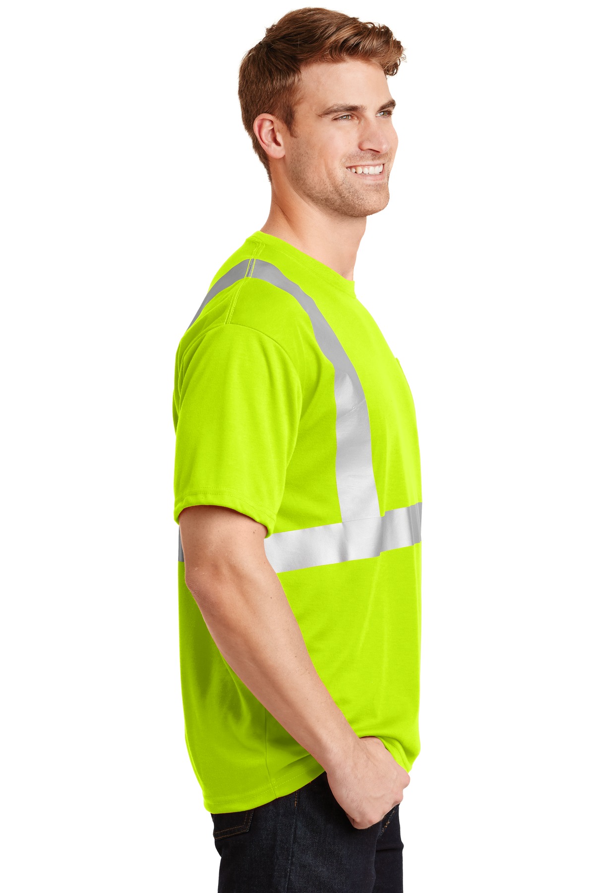 CornerStone - ANSI 107 Class 2 Safety T-Shirt. CS401 13