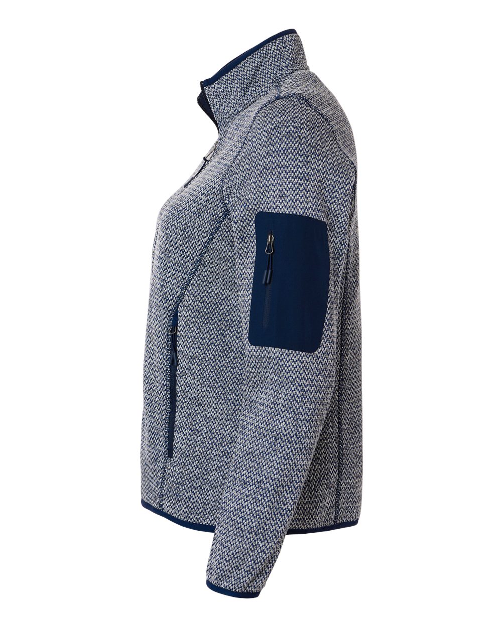Women's Jasper Jacquard Full-Zip Fleece Jacket - NE730W 32