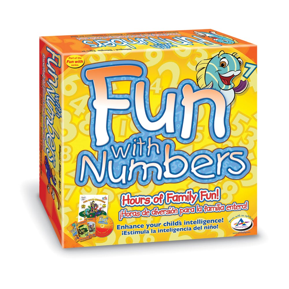 Fun with Numbers Game - Ages 4+ Bilingual 2