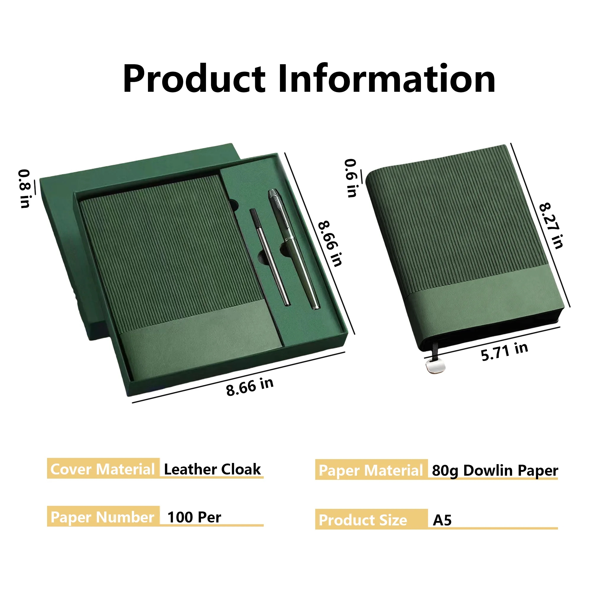 Business Notebook And Pen Gift Set Free Shipping 3