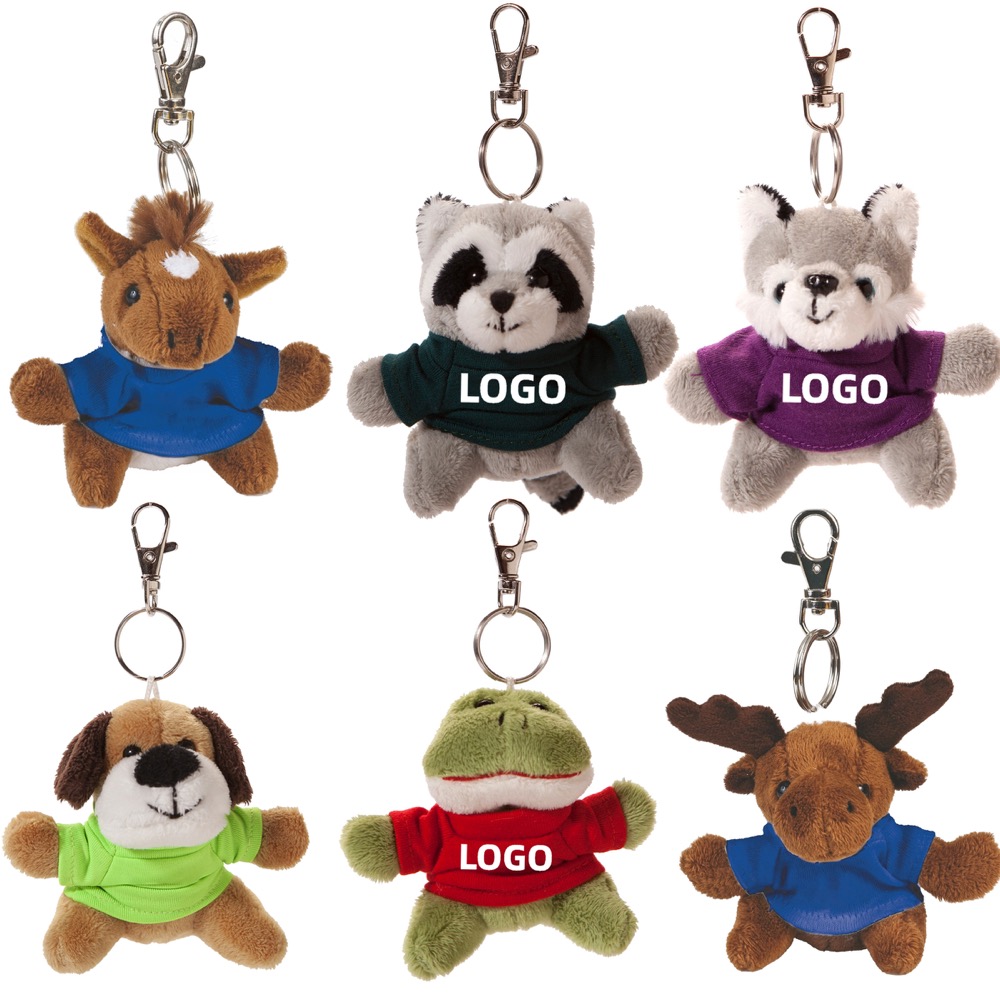 Customizable 3D Plush Keychain 2