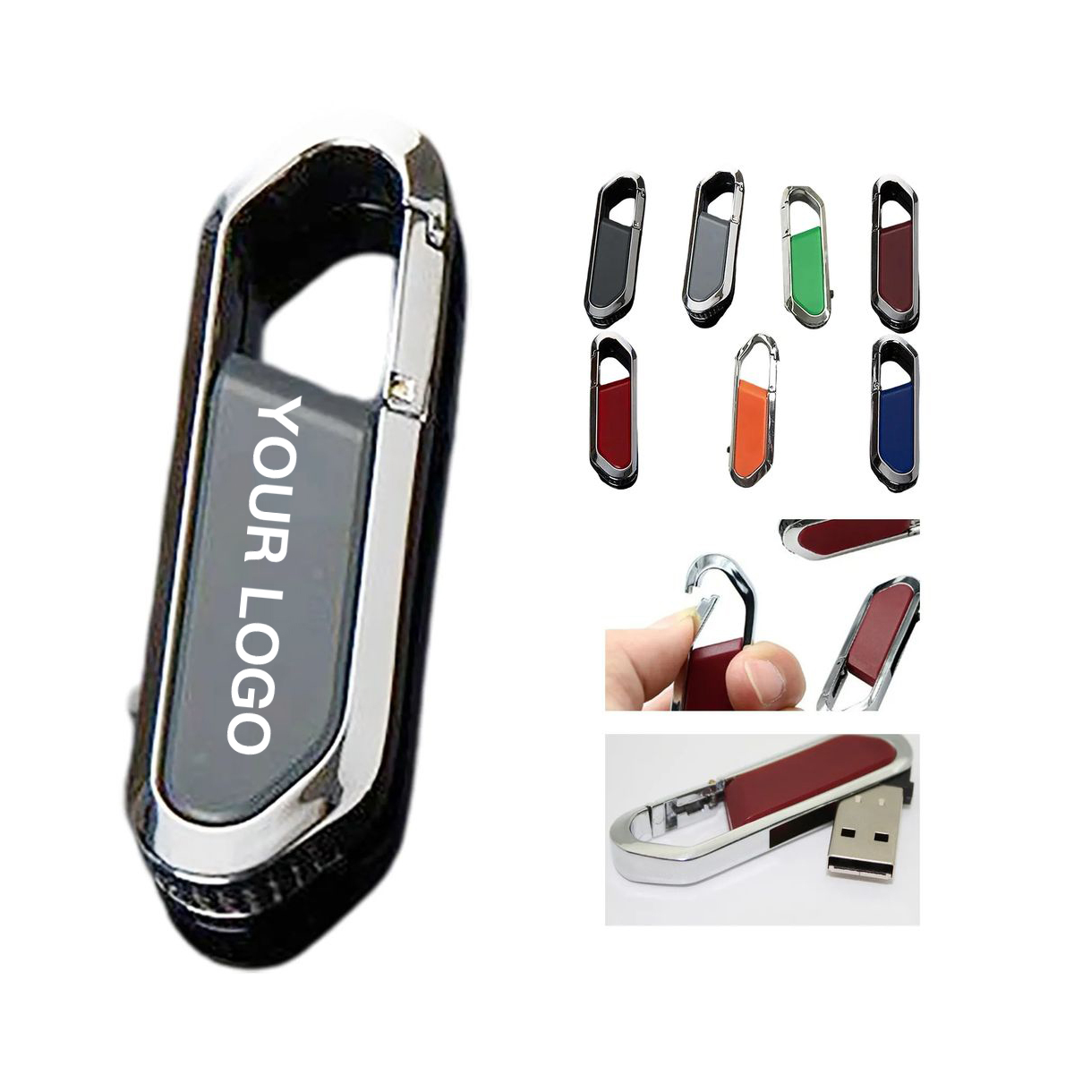 Branded Metal USB Flash Memory 2