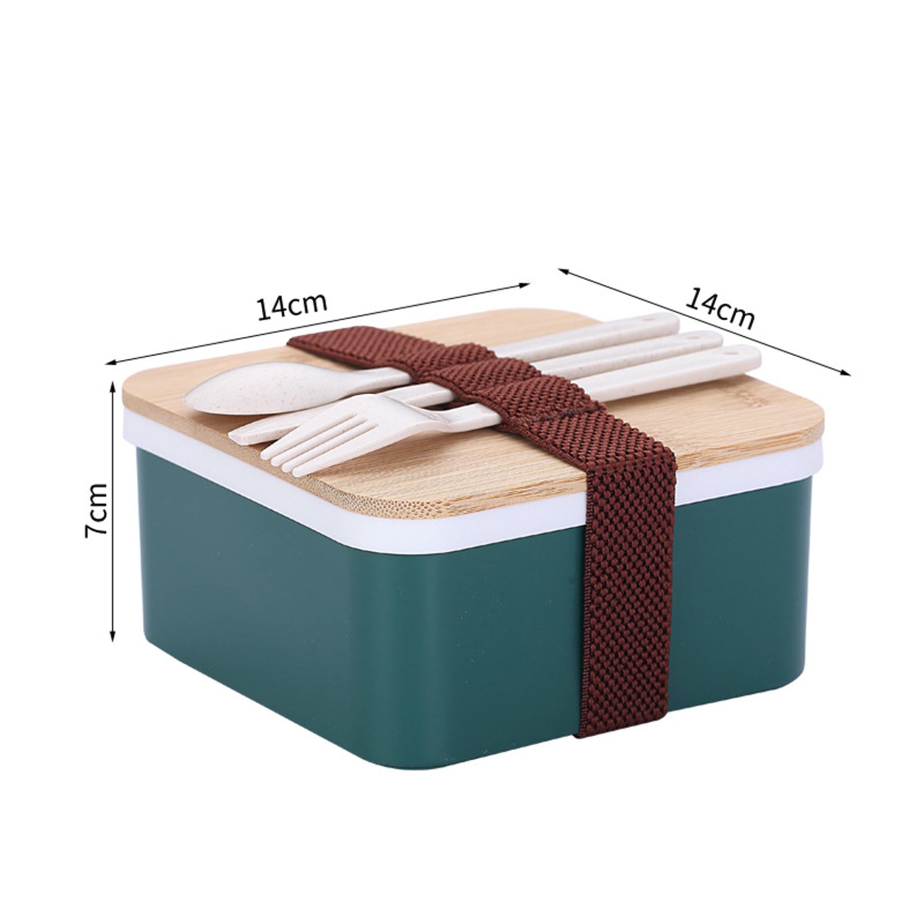 Lunch Box with Cutting Board Lid 4