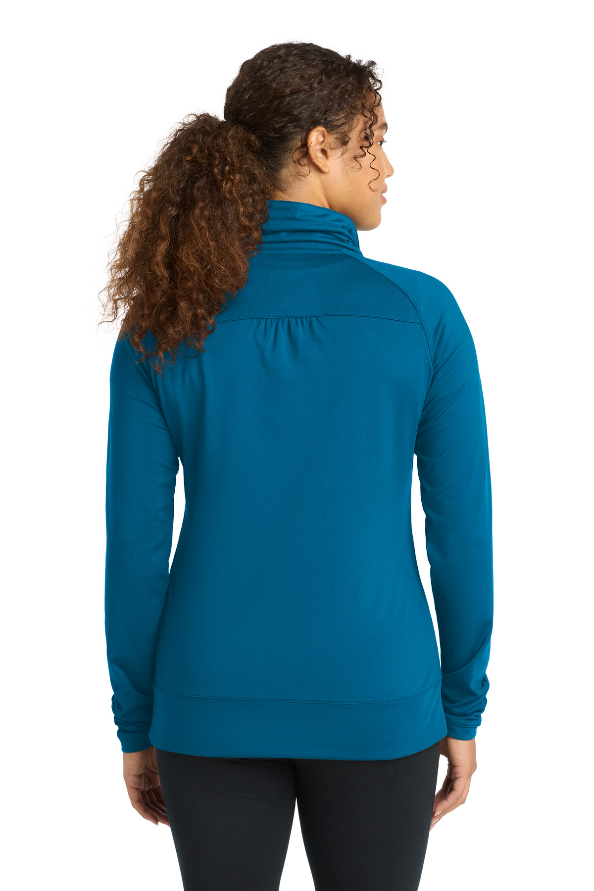 Sport-Tek Women's Sport-Wick Stretch Full-Zip Jacket. LST852 30