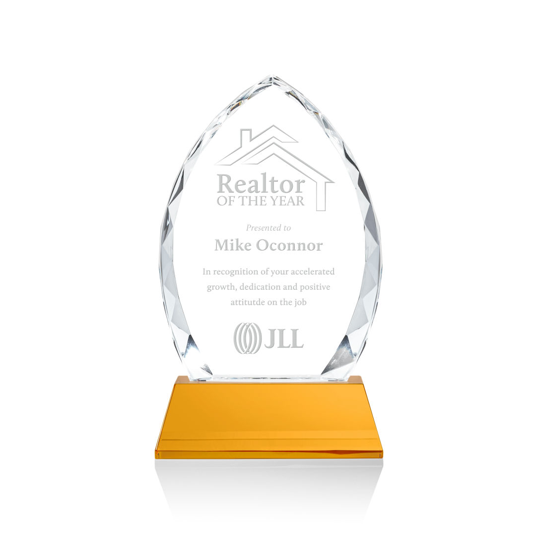 Wilton Award on Newhaven Base - Amber 5