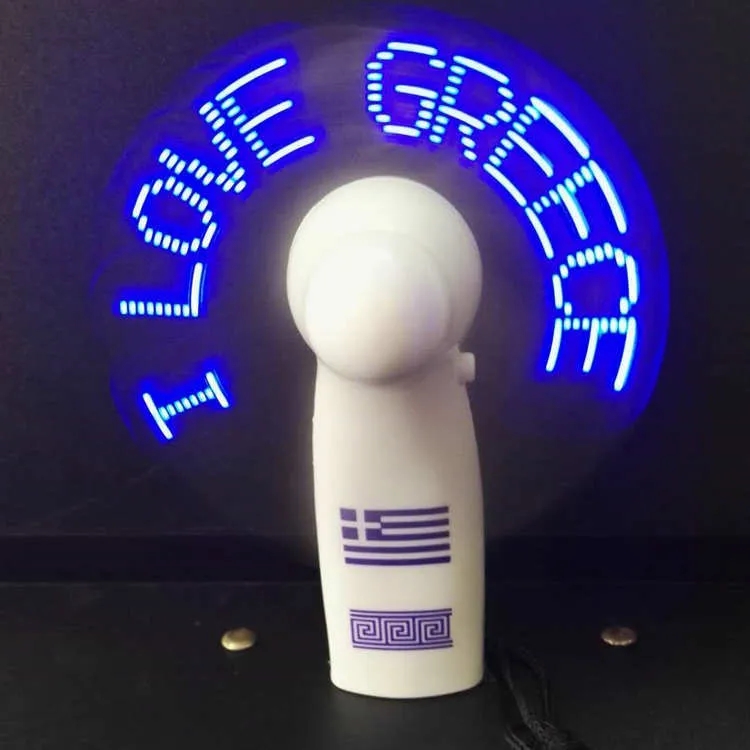 LED Luminous Advertising Fan 5
