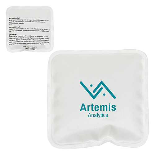 Square Nylon-Covered Hot/Cold Pack 15