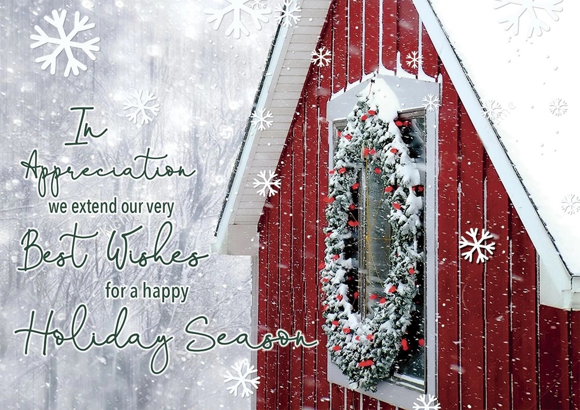 Rural Charm Holiday Cards 2