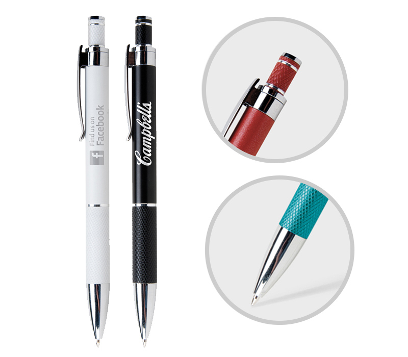 Diamond Grip Metallic Pen 4