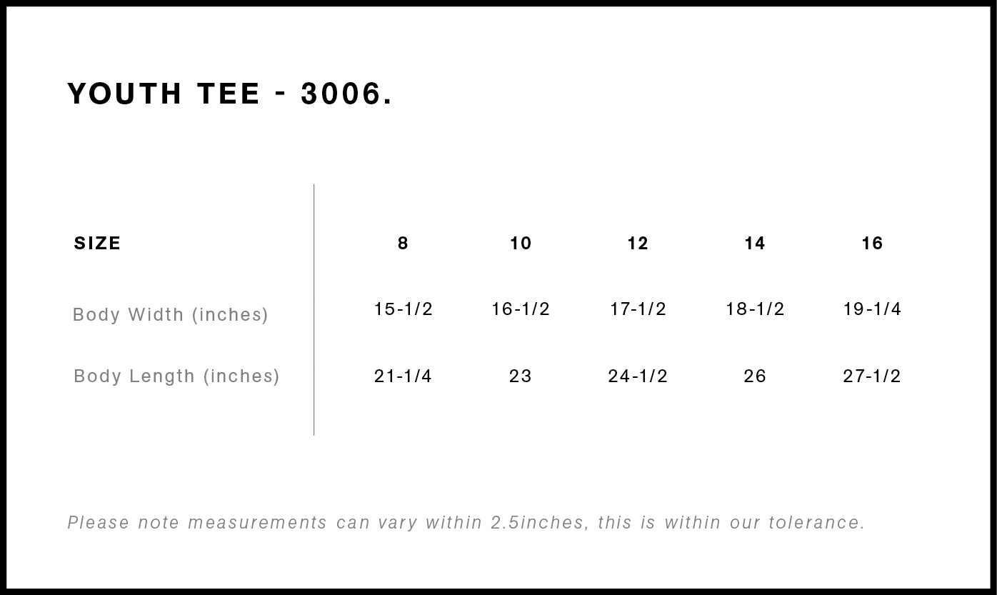 Youth Staple Tee | 3006 5