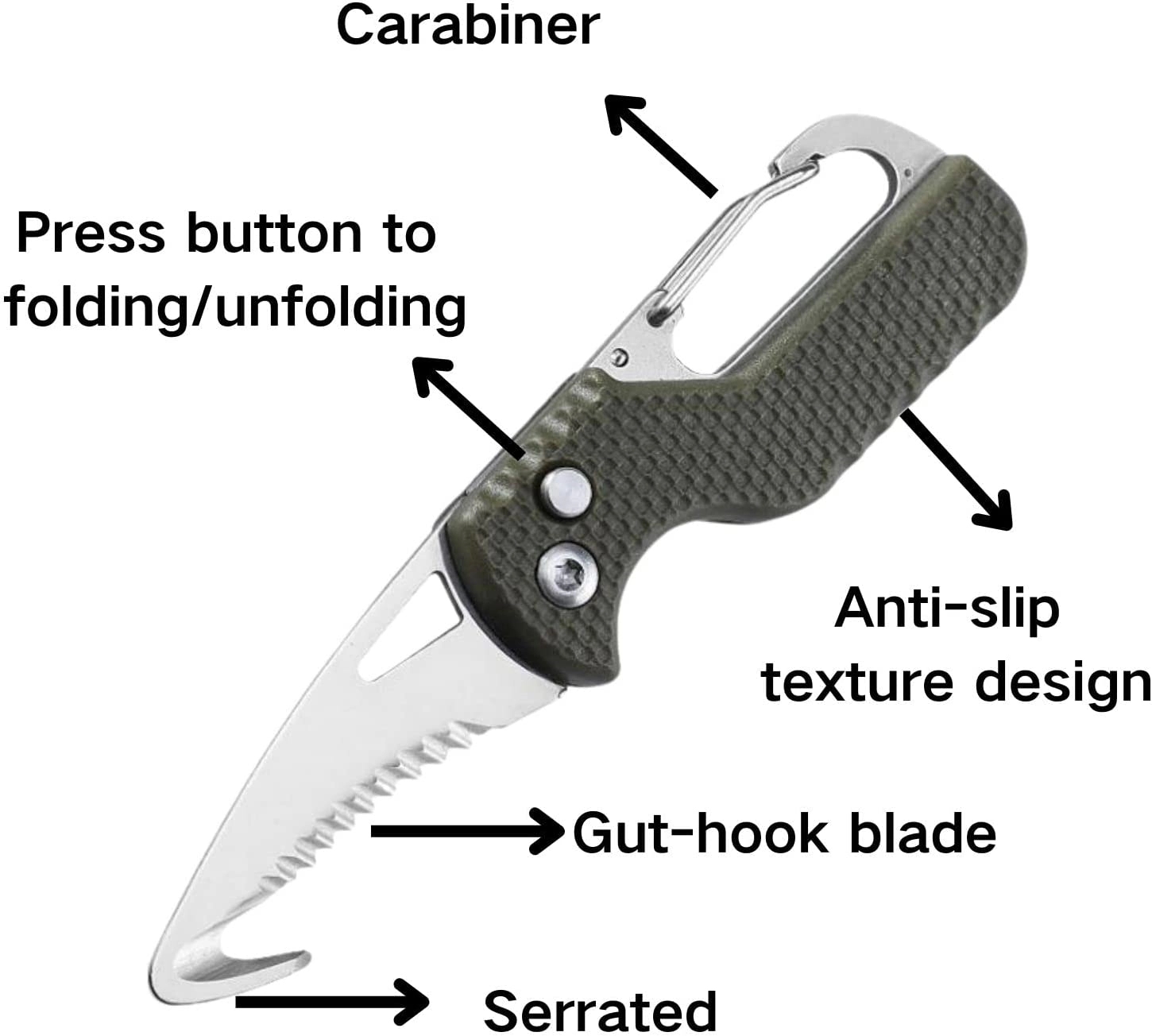 Pocket Knife Keychain 6