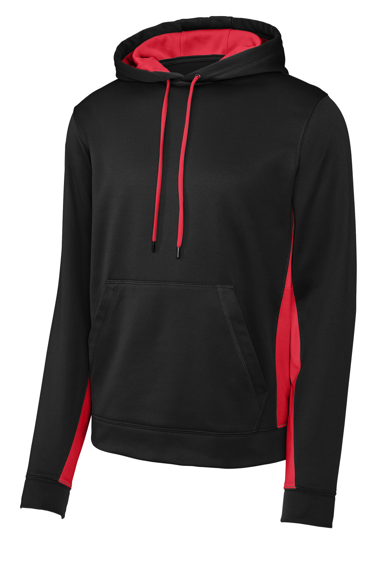 Sport-Tek Sport-Wick Fleece Colorblock Hooded Pullover. ST235 11