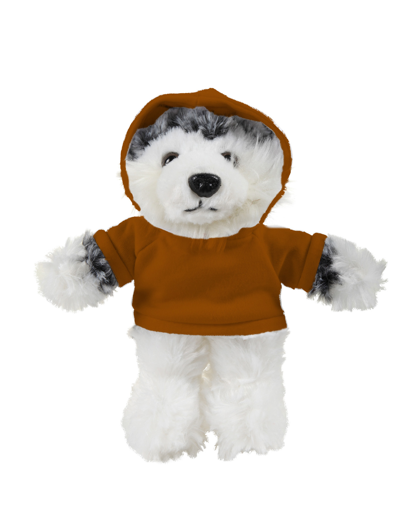 soft plush Husky with hoodie 18