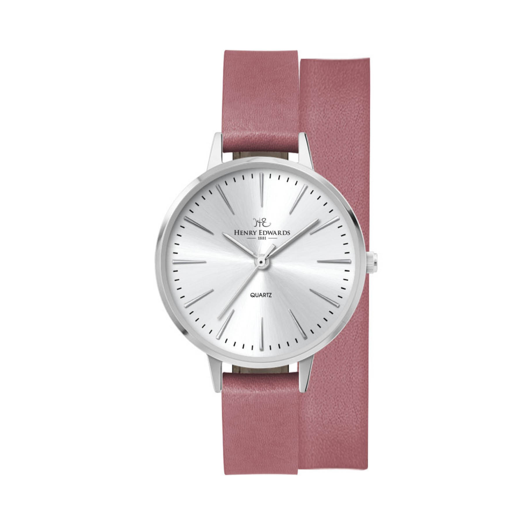 34MM, SILVER METAL CASE, 3-HAND MVT 1