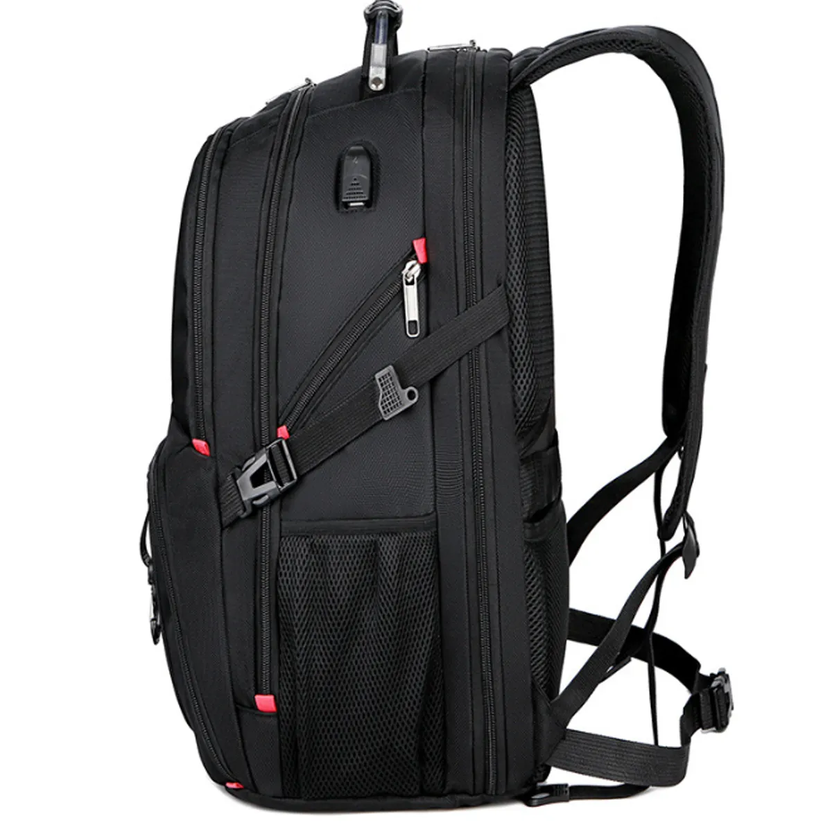 Heavy Duty Travel Laptop Backpack With USB Charging Port 8