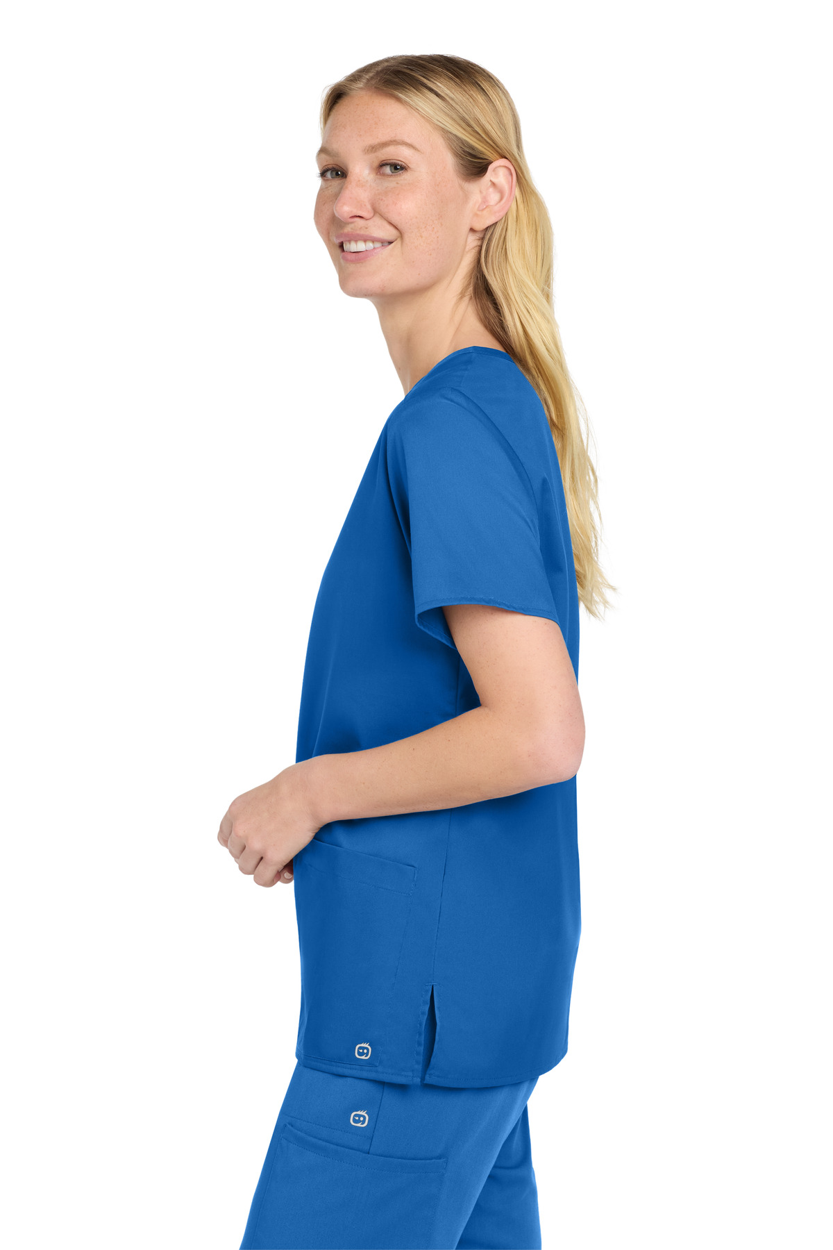 Wink Women's WorkFlex V-Neck Top WW4560 1