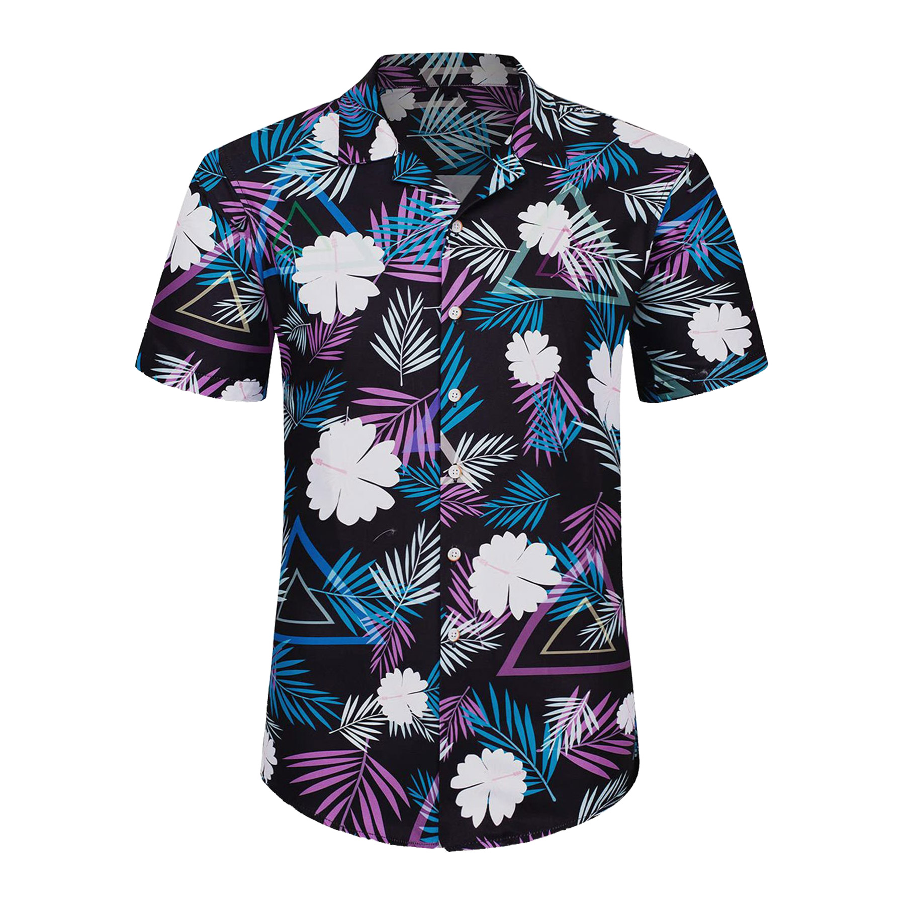 Mens Hawaiian Short Sleeve Shirt 44