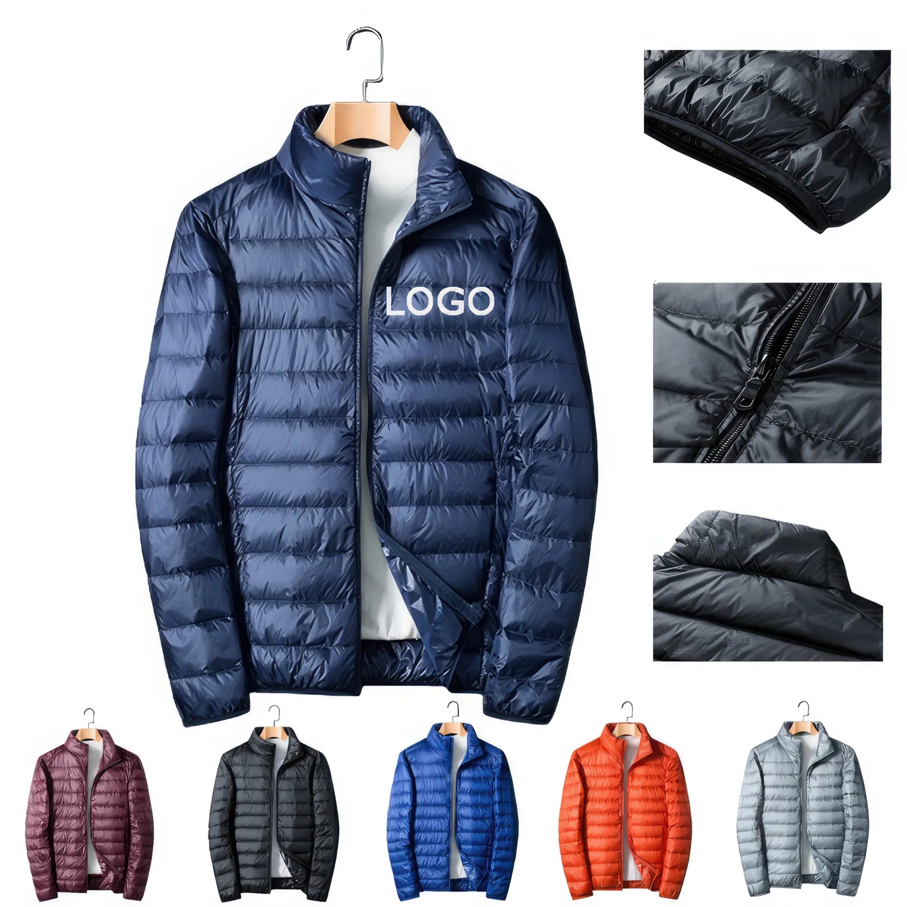 Lightweight Warm Versatile Down Jacket 2